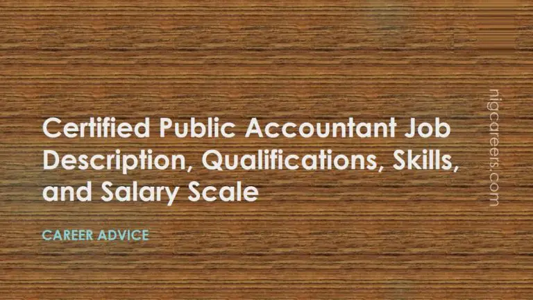 Certified Public Accountant Job Description Skills And Salary