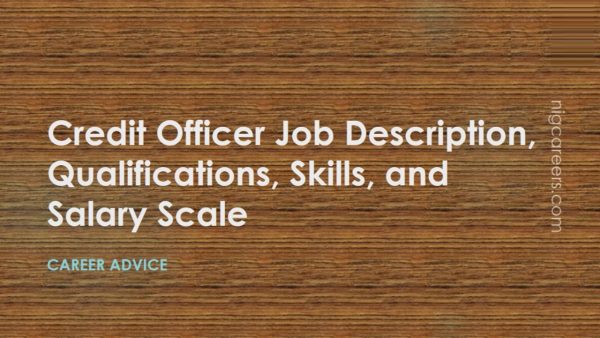 Credit Officer Job Description