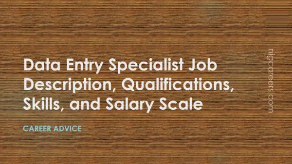 Data Entry Specialist Job Description Skills Salary