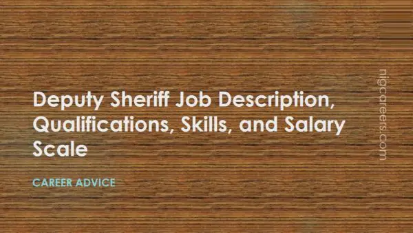 Deputy Sheriff Job Description