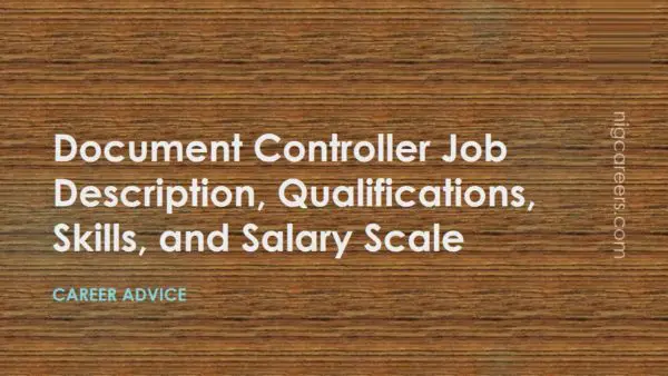 Document Controller Job Description