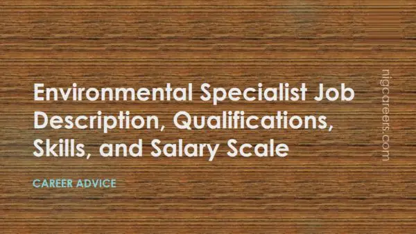 Environmental Specialist Job Description