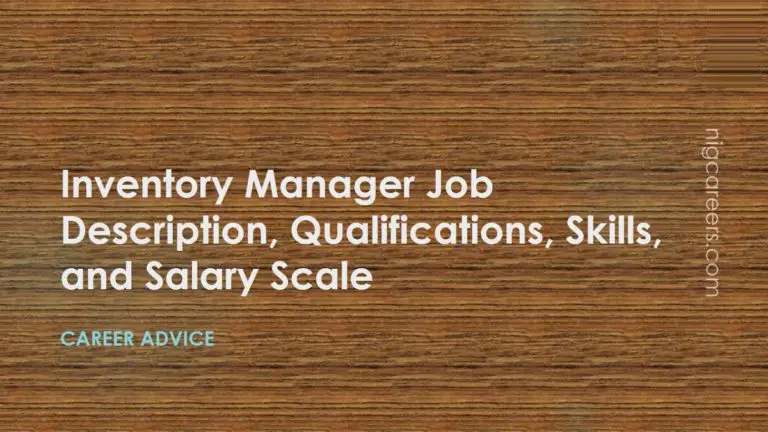 Inventory Manager Job Description Skills And Salary