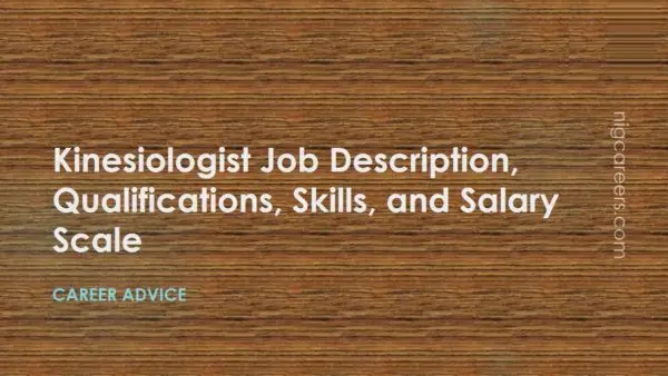Kinesiologist Job Description
