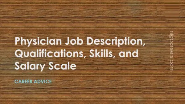 Physician Job Description