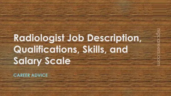 Radiologist Job Description