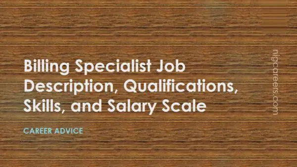 Billing Specialist Job Description