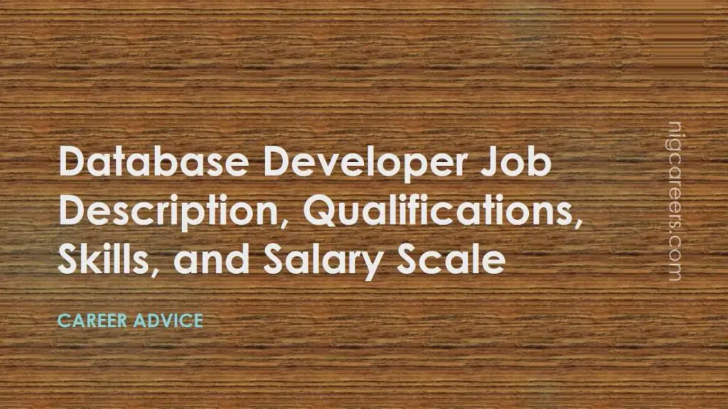 Database Developer Job Description Skills And Salary Scale   Database Developer Job Description 1024x576 