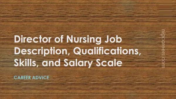 Director of Nursing Job Description