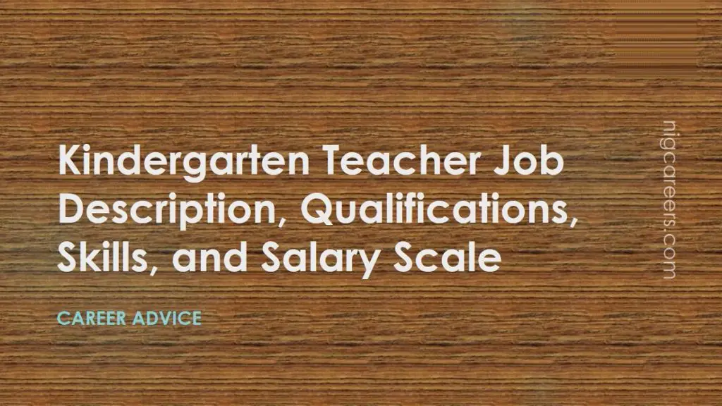 Full Time Kindergarten Teacher Salary