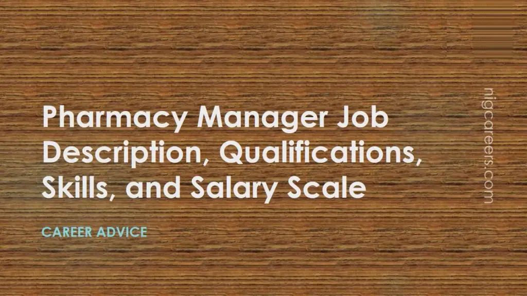 Pharmacy Manager Salary London