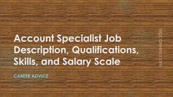 Account Specialist Job Description