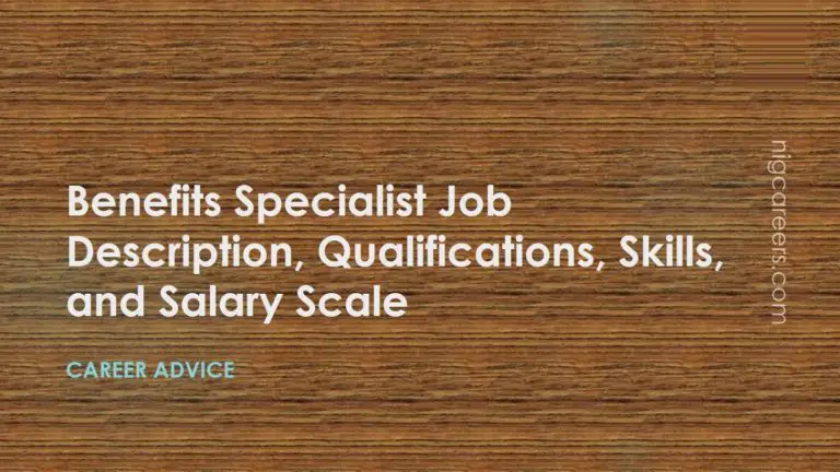 Medical Benefits Specialist Job Description