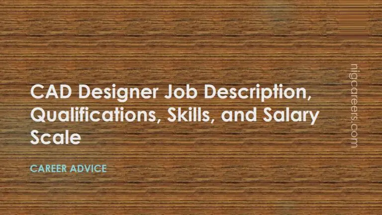 CAD Designer Job Description Skills And Salary