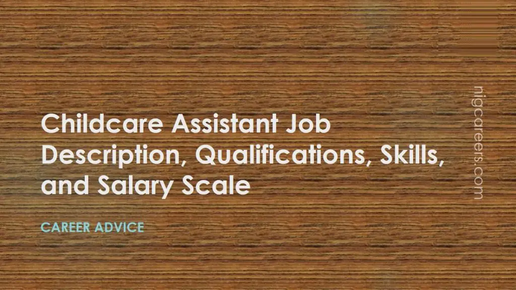 Childcare Assistant Salary Uk