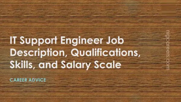IT Support Engineer Job Description