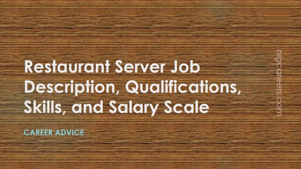 Restaurant Server Job Description Skills And Salary   Restaurant Server Job Description 1024x576 