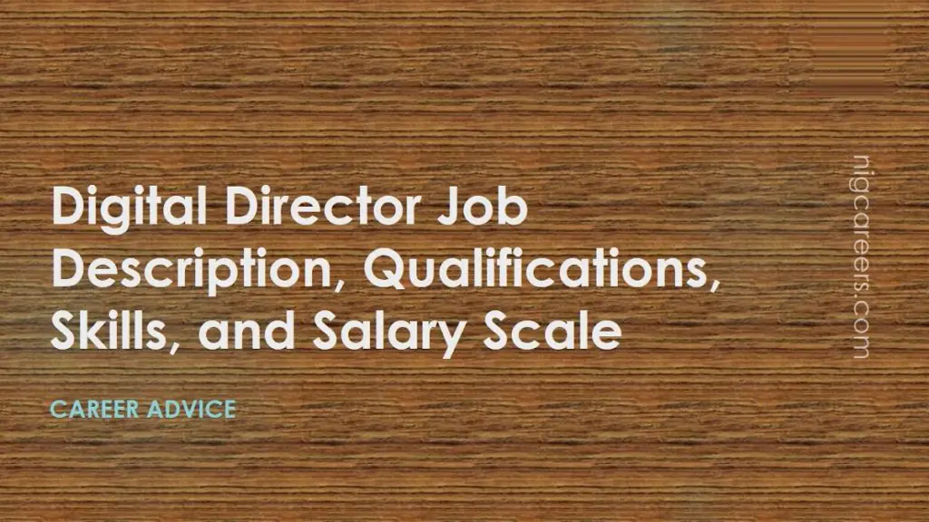 Digital Director Job Description, Skills, and Salary