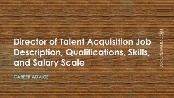 Director of Talent Acquisition Job Description