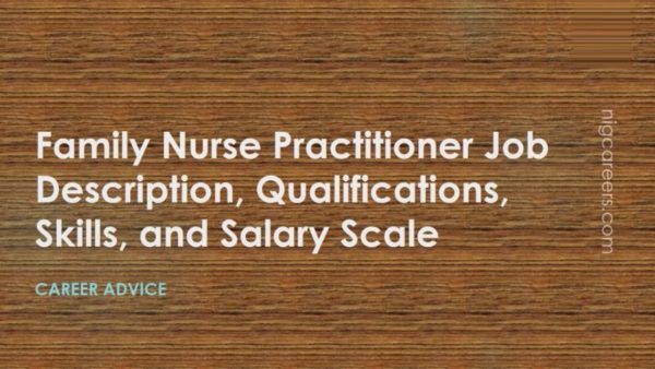 Family Nurse Practitioner Job Description