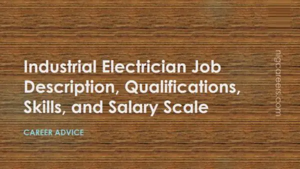 Industrial Electrician Job Description