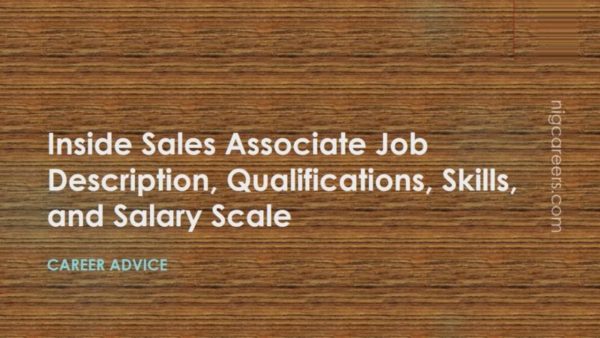 Inside Sales Associate Job Description