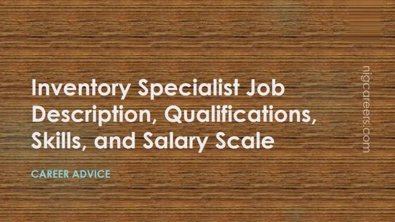 Inventory Specialist Job Description Skills And Salary