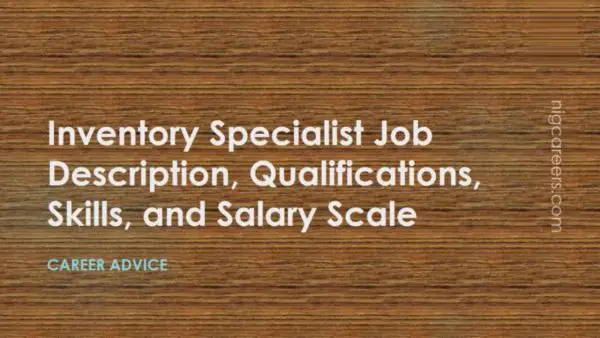 Inventory Specialist Job Description