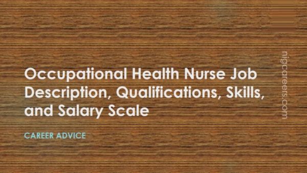 Occupational Health Nurse Job Description