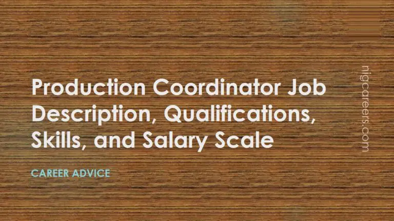 Production Coordinator Job Description Skills And Salary