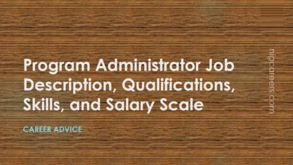 Program Administrator Job Description