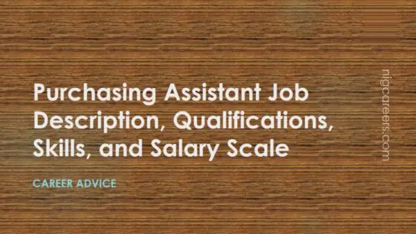 Purchasing Assistant Job Description
