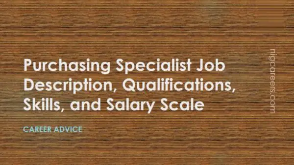 Purchasing Specialist Job Description