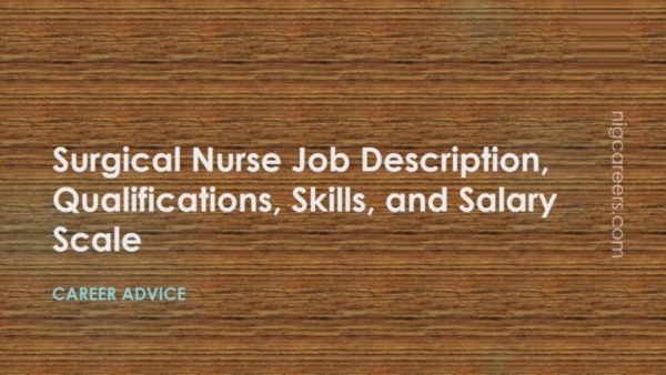 Surgical Nurse Job Description