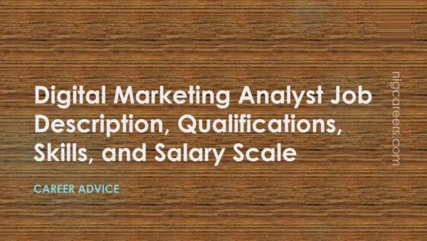 Digital Marketing Analyst Job Description