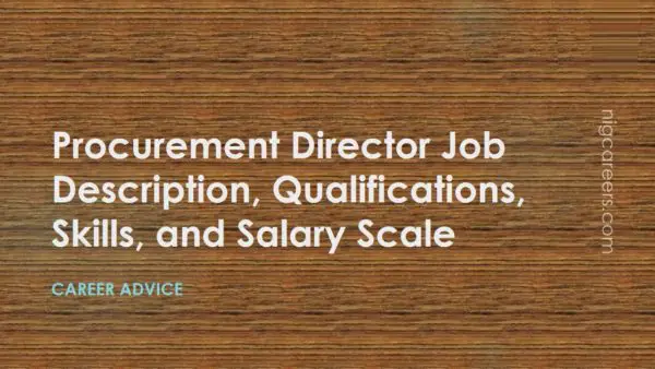 Procurement Director Job Description