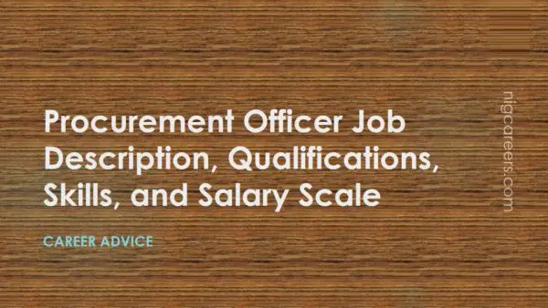 Procurement Officer Job Description