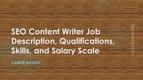 SEO Content Writer Job Description