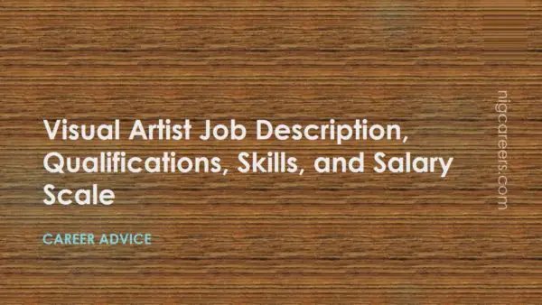 Visual Artist Job Description
