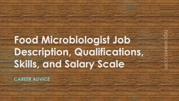 Food Microbiologist Job Description