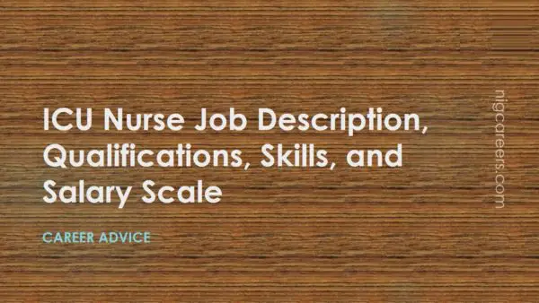ICU Nurse Job Description