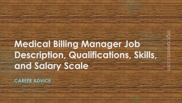 Medical Billing Manager Job Description