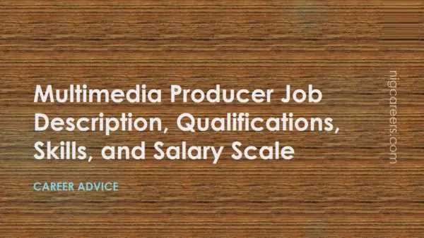Multimedia Producer Job Description
