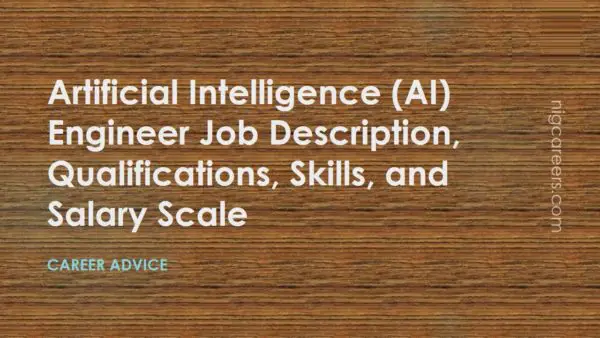 Artificial Intelligence (AI) Engineer Job Description