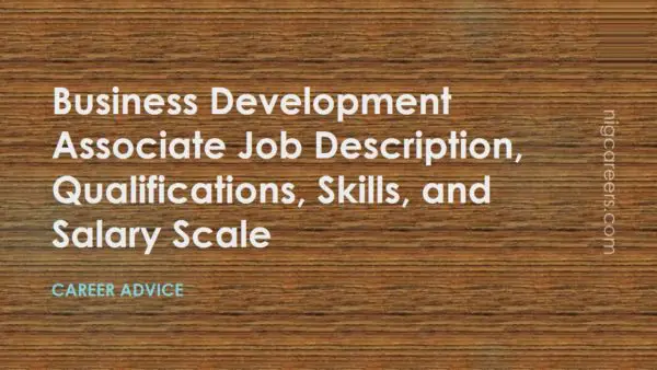 Business Development Associate Job Description