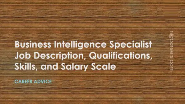 Business Intelligence Specialist Job Description