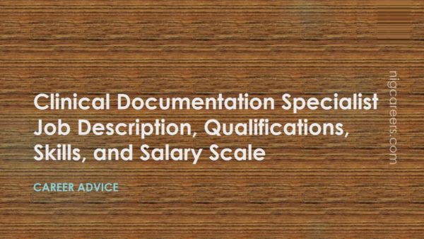 Clinical Documentation Specialist Job Description