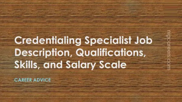 Credentialing Specialist Job Description