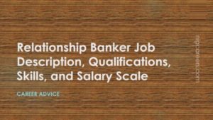 Relationship Banker Job Description