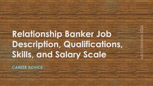 Relationship Banker Job Description